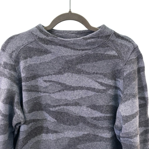 prAna Snowbound Wool Blend Sweater in Nightshade Size M - Picture 3 of 9